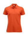 Dames Polo Clique Manhattan 028251 Diep Oranje